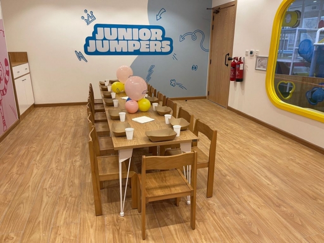 Children's furniture supplied to play area