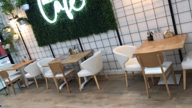 Coffee shop furniture supplied to in Oman
