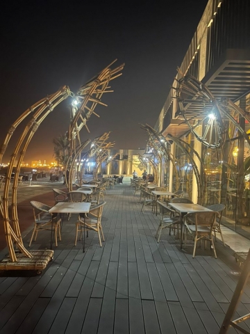restaurant outdoor furniture supplied in RAK