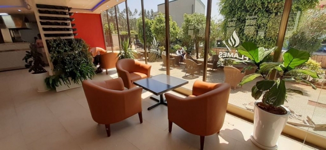 coffee shop furniture supplied in Ethiopia