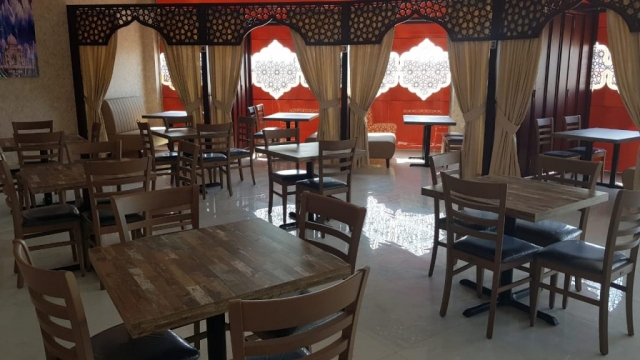 Restaurant furniture in RAK Indian Masala
