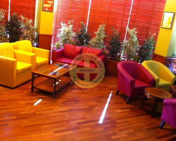 Custom made cafe sofas and chairs