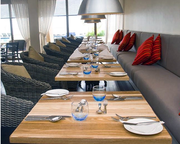 booth and Banquette seating for restaurants in a hotel