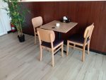 wooden restaurant chairs