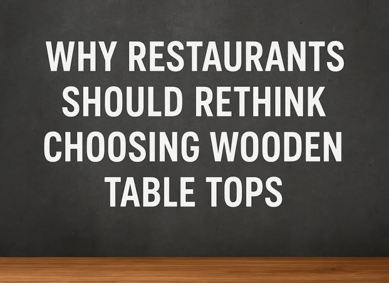 Choosing wooden table tops